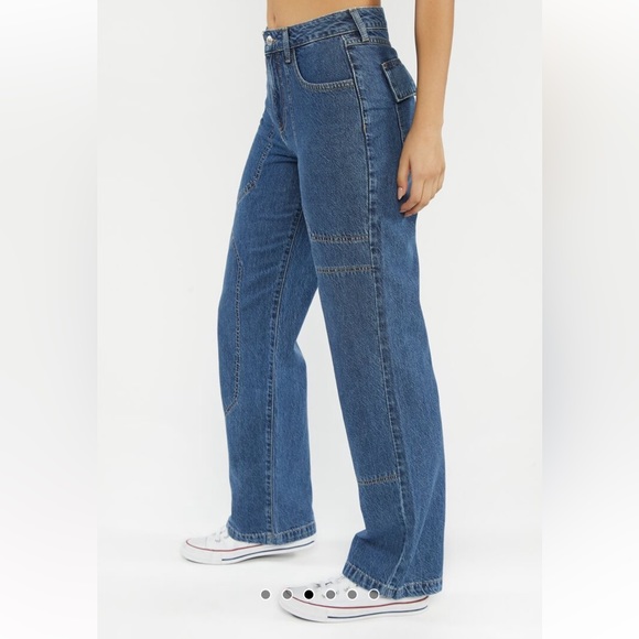 straight leg cargo jeans - Picture 8 of 10